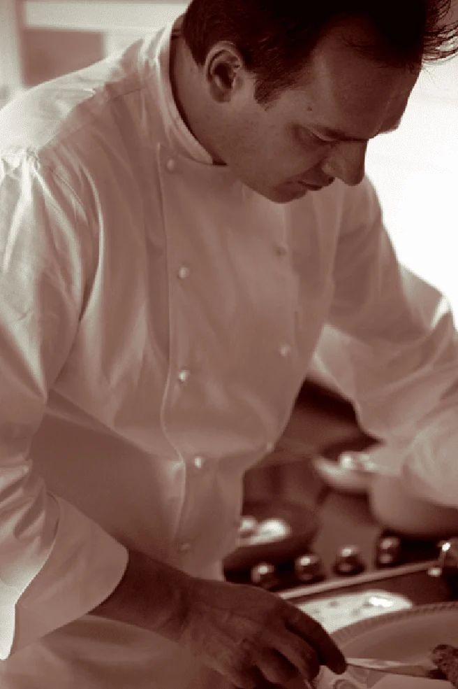 Cook Leon Das at work